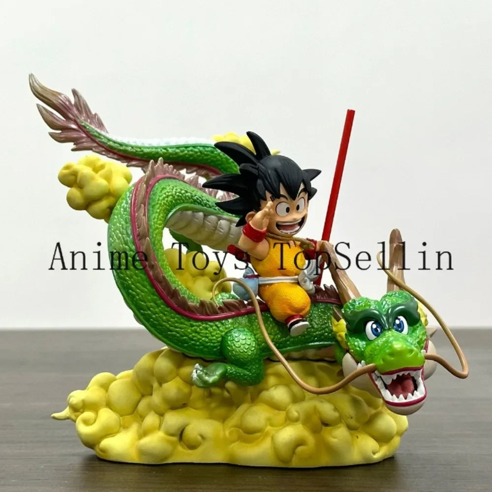 15cm Anime Dragon Ball Figure Goku and Dragon Figure PVC Action Figures Collection Model Toys Gifts Beauty World Shop