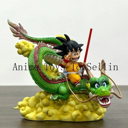 15cm Anime Dragon Ball Figure Goku and Dragon Figure PVC Action Figures Collection Model Toys Gifts Beauty World Shop