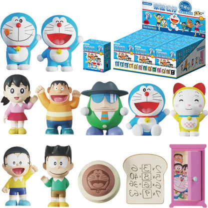 JANDOOM Disney Toy Story Stitch Mickey Mouse Winnie Zootopia Doraemon Action Figure Rice Grains Doll Model Blind Box Toys Gifts Beauty World Shop