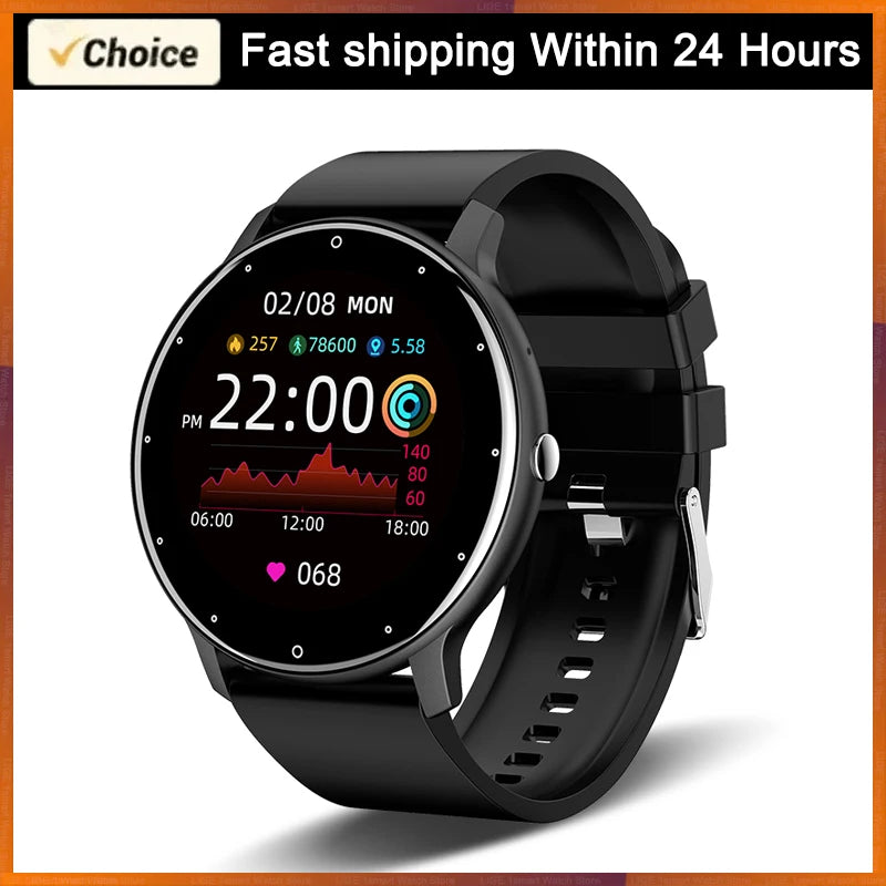 LIGE 2026 Smart Watch Women Men Ladies Gift Sport Fitness Men Watches Heart Rate Monitor Waterproof Smartwatch For Android IOS Beauty World Shop