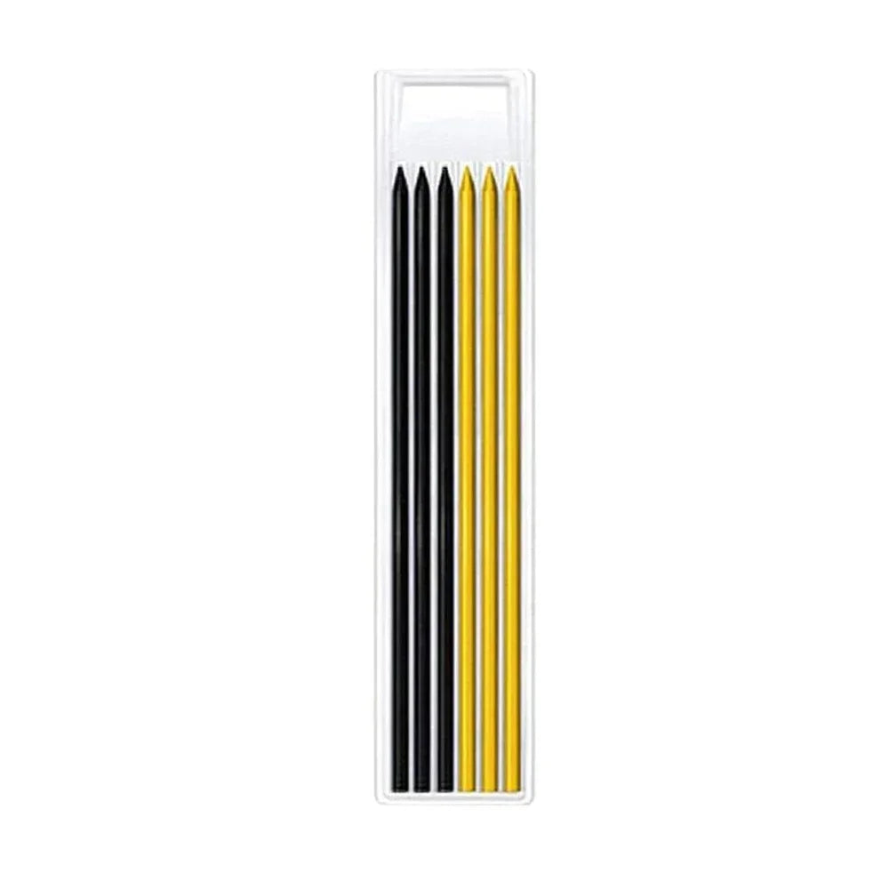 2.8mm Solid Carpenter Pencil Mechanical Pencil with Built-in Sharpener Carpentry Long Head Carpenter Pencil Stationery Supply Beauty World Shop