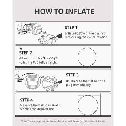 Yoga Ball Balance Ball Pilates Accessories Home Fitness Equipment Pregnant Women Rehabilitation Exercise Yoga Ball 55/65/75/85cm Beauty World Shop