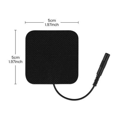 4x4cm 5x5cm Self Adhesive Electrodes Pads EMS Tens Massager Patch Nerve Muscle Stimulator Physiotherapy Therapy Body Massager Beauty World Shop