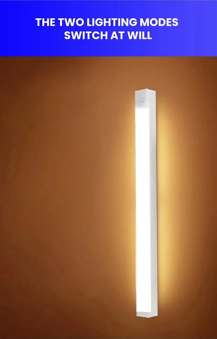 Wireless LED Night Lights Motion Sensor Lights Closet Kitchen Night Lights Bedroom Detector Light Cabinet Staircase Backlit Beauty World Shop