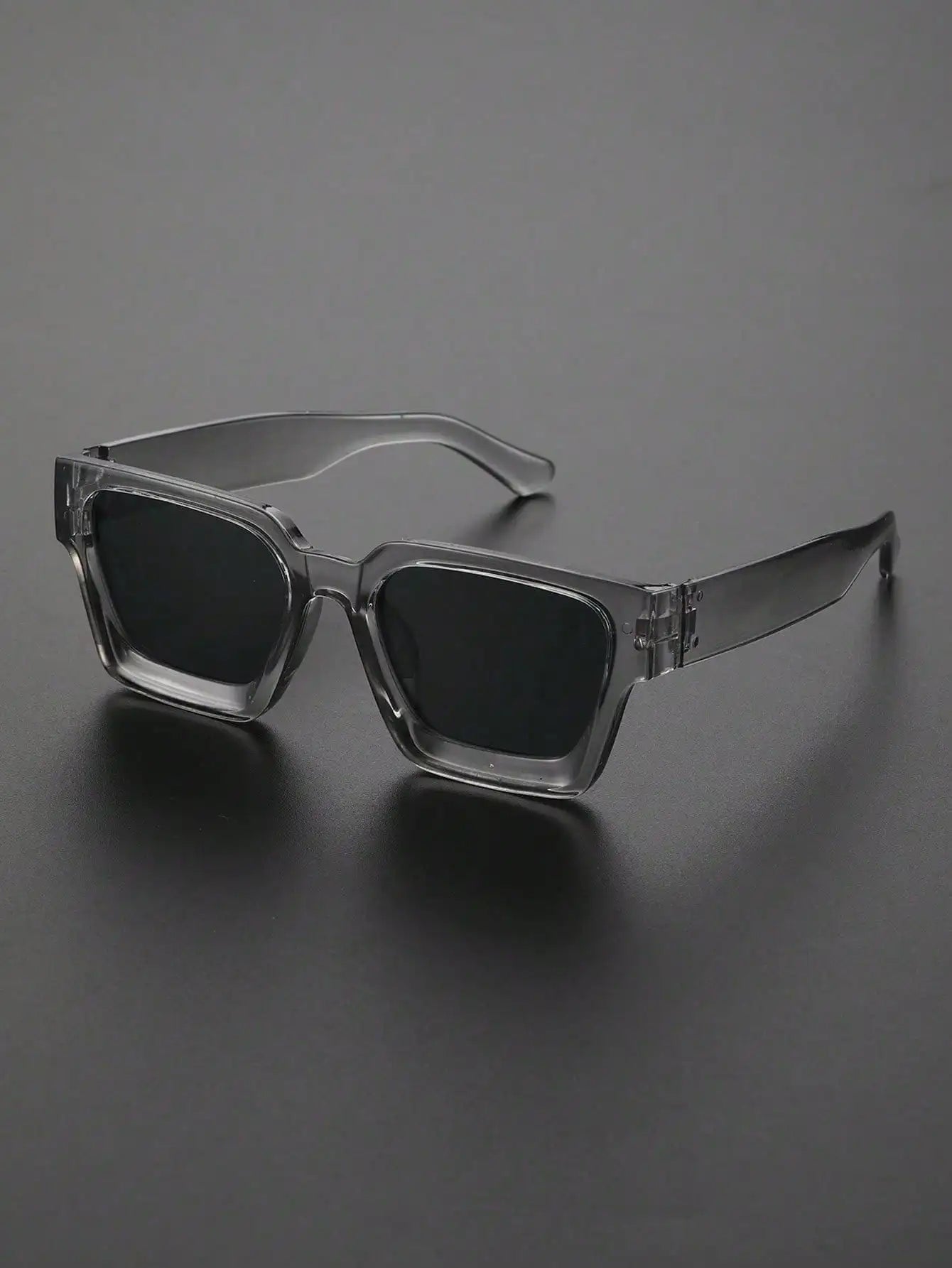 1/2 PC S Classic Fashion Square Plastic Frame Women Sunglasses For Men Daily Life Shades Eyewear Accessories. Beauty World Shop