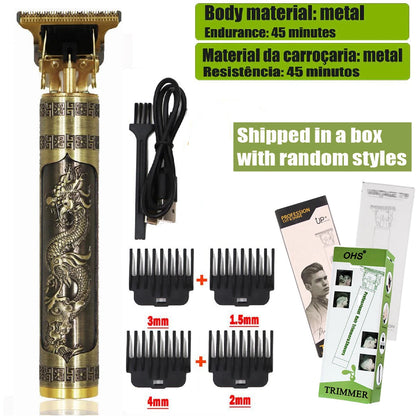T9 Hair Clipper Repair Beard Shaving Body Hair Trimmer Clippers Electric Machine Men Haircut Machine 0mm Barber Shaver Beauty World Shop