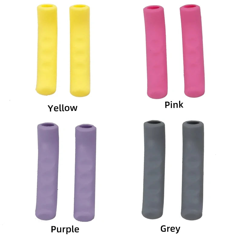 MEROCA 1Pair Bike Brake Lever Protective Silicone Bicycle Lever Grips Bicycle Brake Handle Cover Bicycle Accessories Beauty World Shop