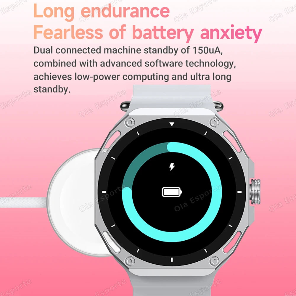 New Fashion Smart Watch 2025 Bluetooth Call Man Woman Heart Rate Health Monitoring Sports Waterproof Smartwatch for Android IOS
