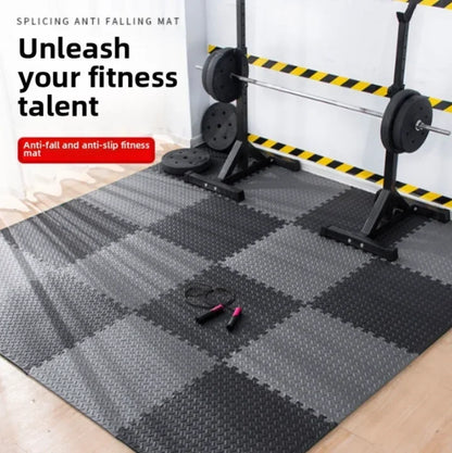 8/16 Pcs Foam Fitness Non Slip Yoga Mat Fitness Floor Tile Protection Pad Fitness Equipment Mat Suitable for Indoor Fitness Beauty World Shop