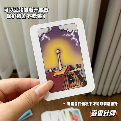 Hot board games Chicken Chiu Chiu Board Game Drecksau Black Sheep Piou Piou Party Cards Game Intellectual Toys Gifts Beauty World Shop