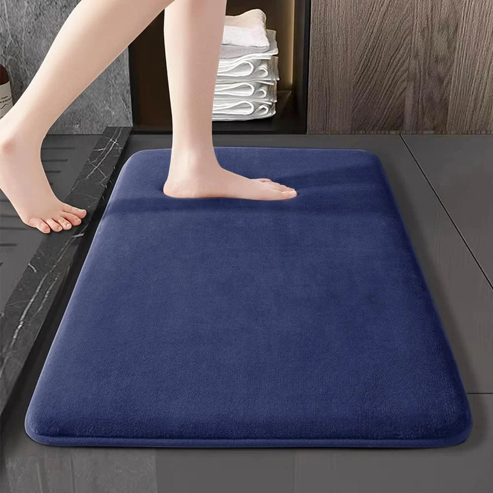 Super absorbent floor mat, super absorbent bath mat, super anti slip coral velvet bathroom floor mat, door mat Beauty World Shop