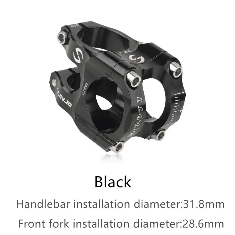 MTB Road Bike Stem CNC Mountain Bicycle Bridge Short Power 31.8mm High Strength Climbing Riser Beauty World Shop