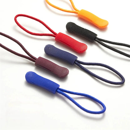20 pcs zipper tail rope Clothing plastic zipper head zipper rope bag PVC tail strip Beauty World Shop