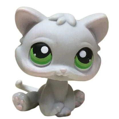 Rare pet shop lps toy toy Stands Short Hair Kitten Dog Dachshund Collie Great Dane Spaniel Puppy Old Bobble head toy Beauty World Shop
