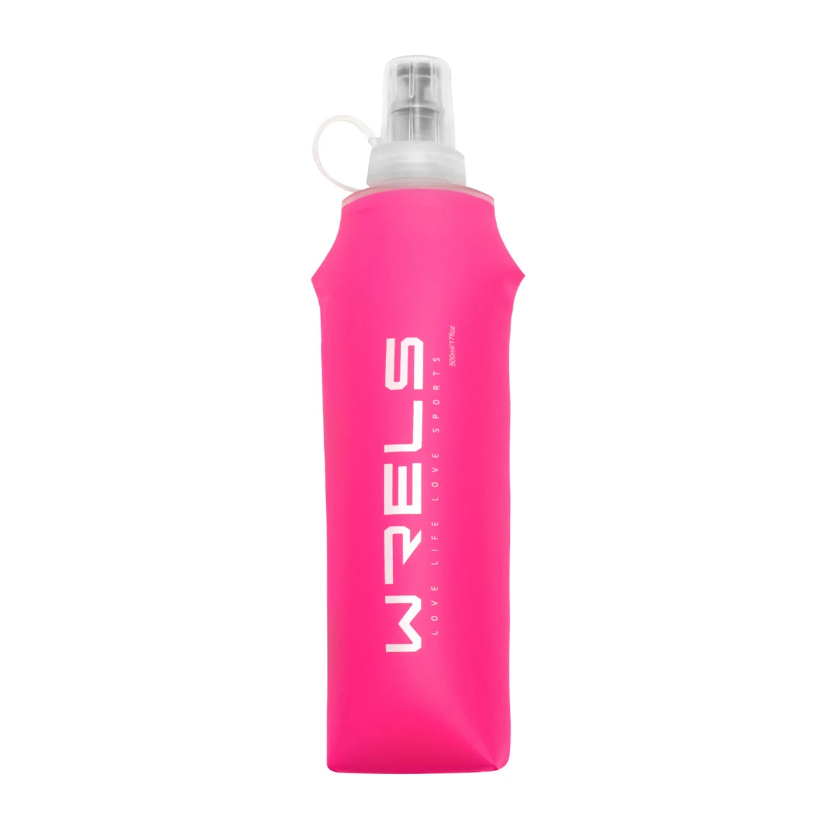 1pc150ml/250ml/500ml Outdoor Collapsible Silicone Bite Size Water Bottle Running Camping Hiking Travel Convenient Water Bottle Beauty World Shop