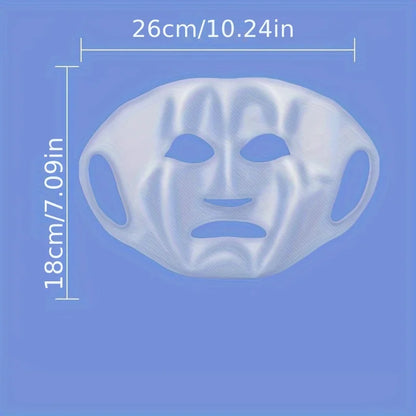 Silicone Mask Cover 3D Ear-type Anti-slip Anti-drop Fixed Mask, Auxiliary Moisturizing Mask Cover to Prevent Evaporation Tool Beauty World Shop
