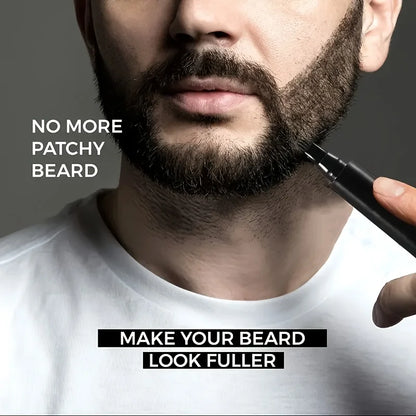 Hot Sale Beard Filling Pen Kit Beard Enhancer Brush Beard Coloring Shaping Tools Waterproof Black Brown Hair Pencil Man Cosmetic Beauty World Shop