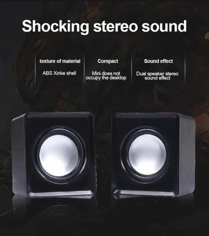 PC Speaker For Computer Laptop Notebook Desktop Caixa De Som Mini Sound Box Music Bocina Column Acoustics Coluna Audio System