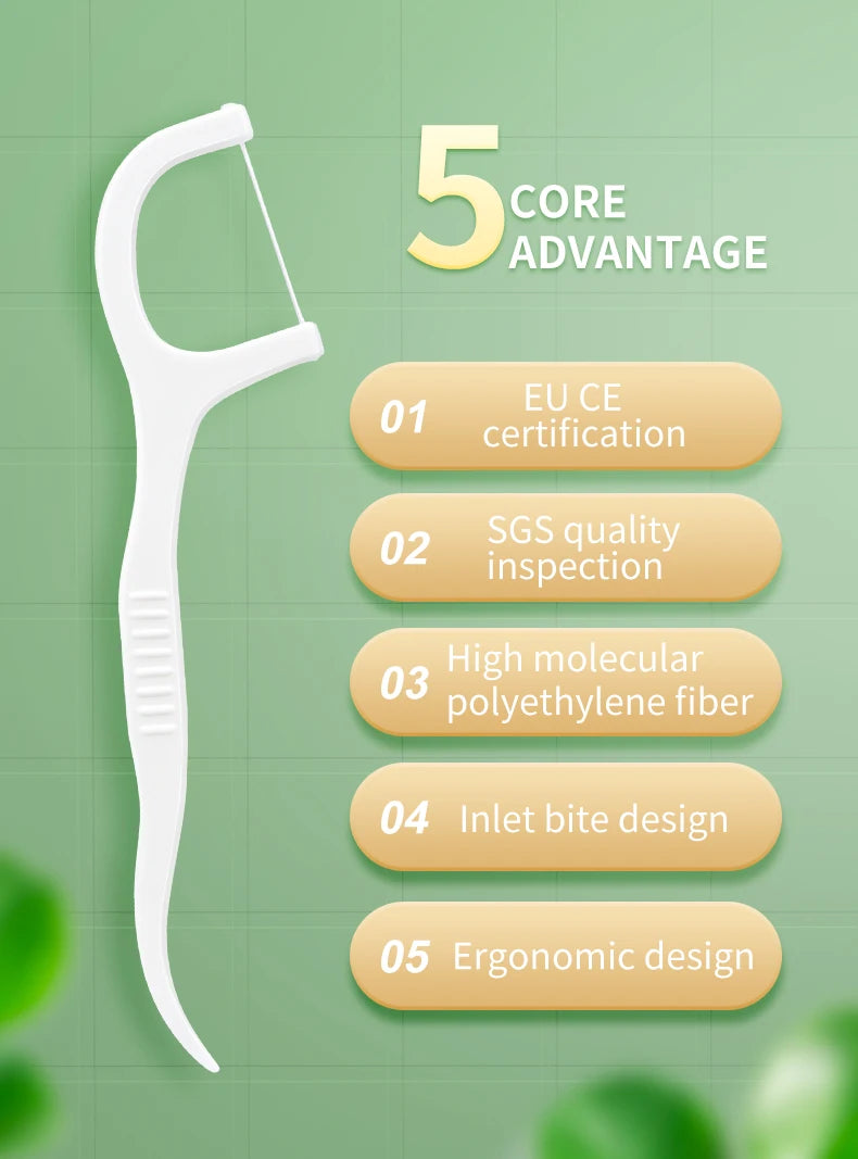 50/150/300/600/1000 PCS dental floss sticks oral care tools Beauty World Shop
