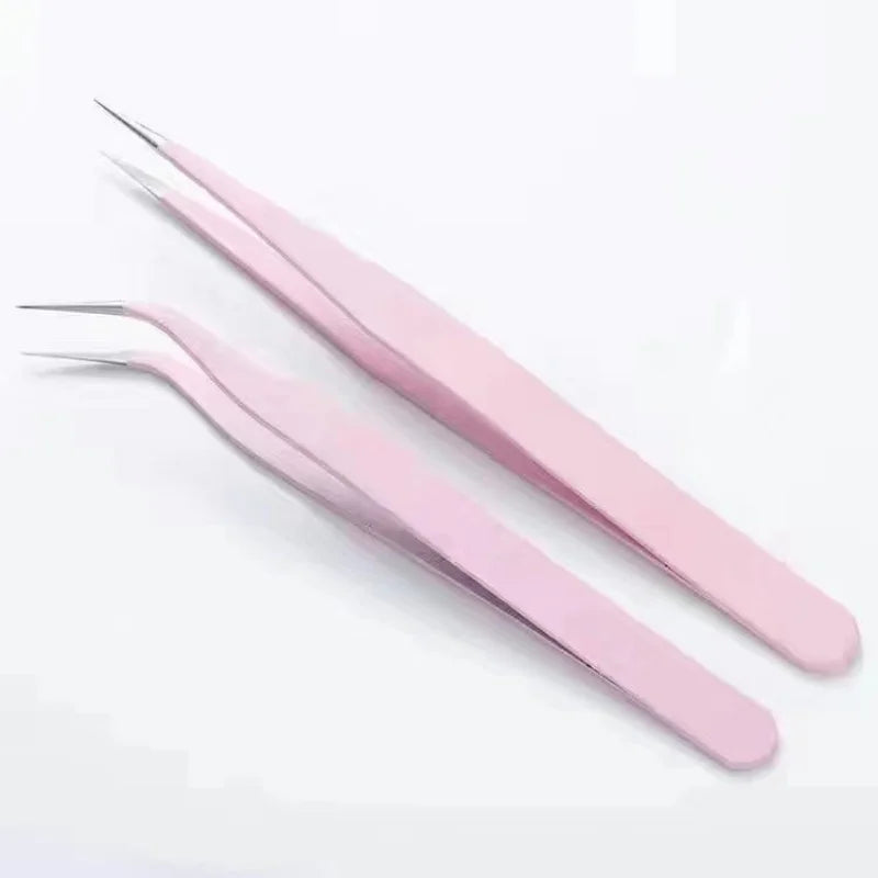 2pcs Tweezers Creative Macaroon Color Clip for DIY Decroative Journal Diary Scrapbook Sticker Tool Back To School Student Supply Beauty World Shop