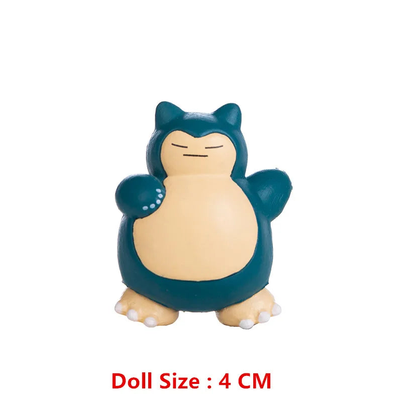 New Pokemon Cartoons Movie Anime Figure Pikachu Gengar Mewtwo  Gurado Pocket Monster Figures  Action Model Toy Christmas Gifts Beauty World Shop