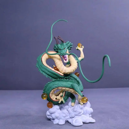 Creator X Creator Dragon Ball Shenron Green With Cloud Anime Action Figure Collection Model PVC Doll Toy Gift Decoration QY Beauty World Shop
