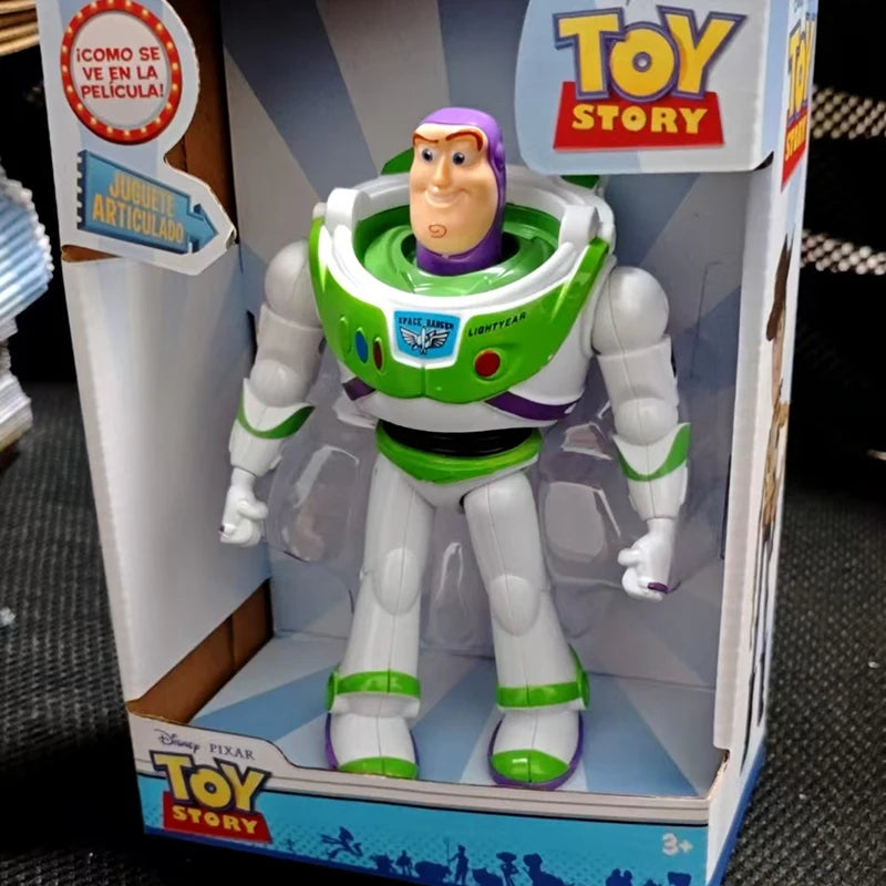 HOT Disney Toy Story 3 Buzz Lightyear Woody Anime Figure Toy Model Statue Ornament Pendant Action Doll Collection Kids Xmas Gift Beauty World Shop