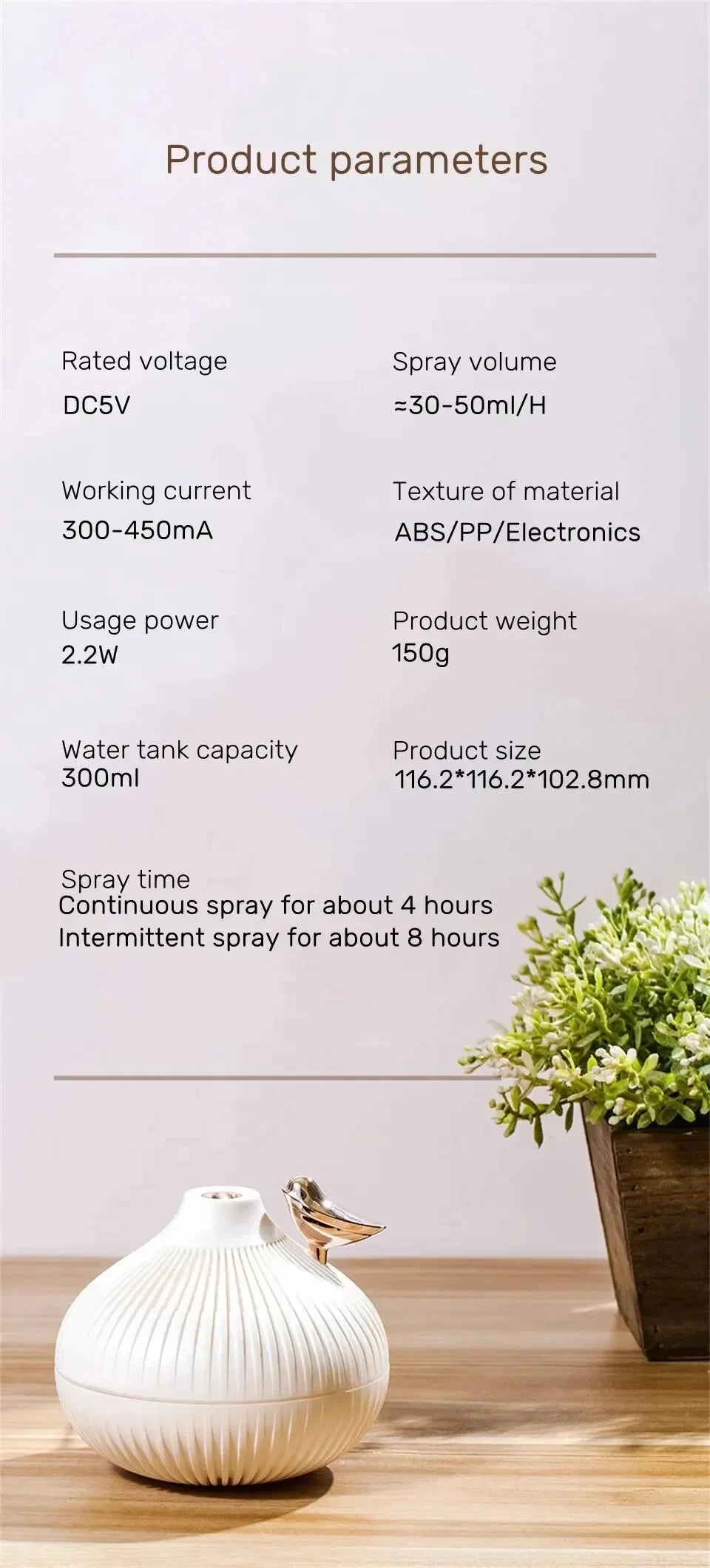 Humidifier Scented  Creative Onion Shape Can Do Night Light Quiet Sleep Desktop Office Air Conditioning Room Water Supply USB ﻿ Beauty World Shop