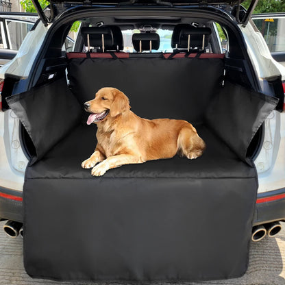 Waterproof 600D Oxford Cloth Dog Car Seat Cover Pet Travel Dog Carrier Car Trunk Mat SUV Cargo Liner For Dogs Beauty World Shop