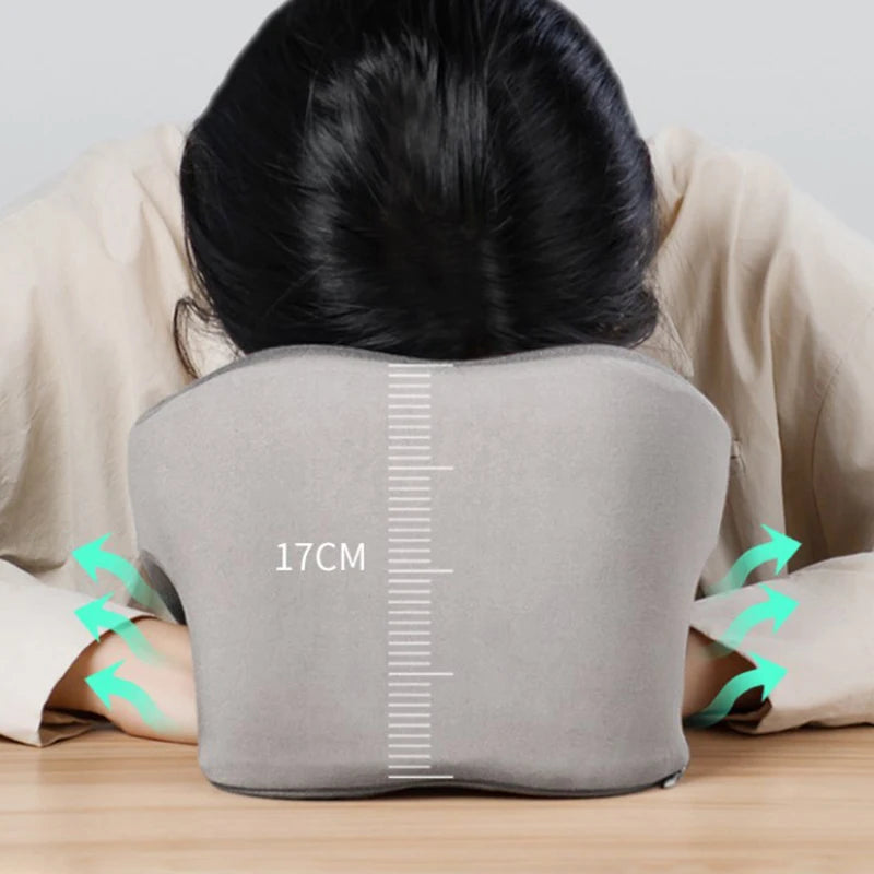 Travel Pillow U-Shape Pure Memory Foam Neck Pillow For Airplane Office Nap Cervical Pillows Flight Sleeping Head Neck Support Beauty World Shop