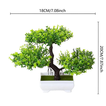 New artificial tree bonsai simulation plant bonsai garden dining table home bedroom decoration outdoor fake plant decoration Beauty World Shop