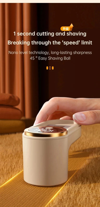 Lint Remover for Clothing Portable Electric Fuzz Pellet Remover LED Display Rechargeable for Clothes Fabric Shaver Fluff Remover Beauty World Shop