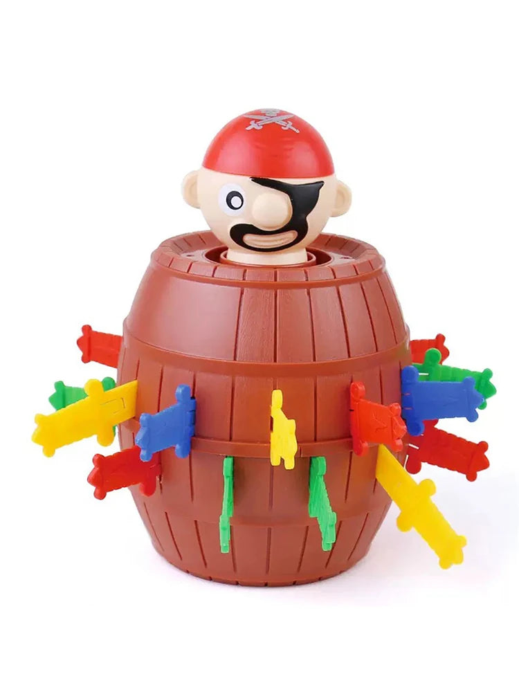 Pirate Bucket - Mr. Sword Bucket - Interactive Board Game, Mock and Trick Game - Trick Pirate Bucket, New and Unique Trick Game Beauty World Shop