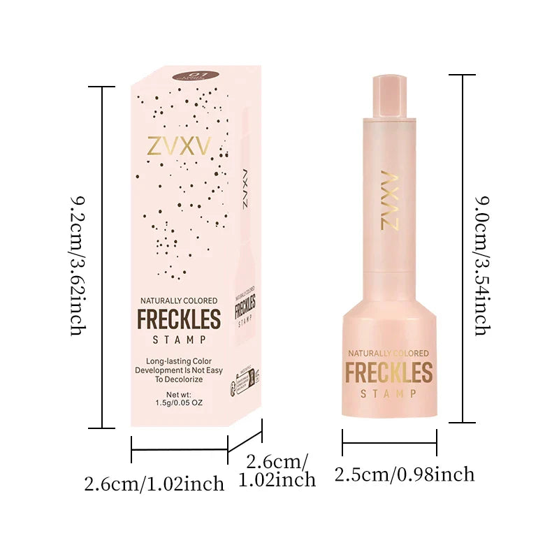 Natural Freckle Stamp Pen - Fast-Dry Waterproof Light Coverage Temporary Fake Freckles Makeup Makeup Brushes for Face Beauty Trend Shop