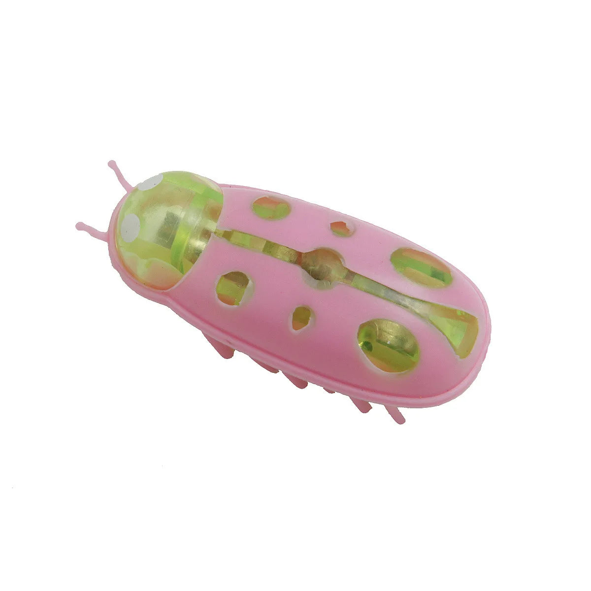 Mini Electric Bug Pet Dog Cat Toy Interactive Cute Ladybird Beetle Animal Shape Cat Toys Walking Insect Cat Playing Supplies Beauty World Shop