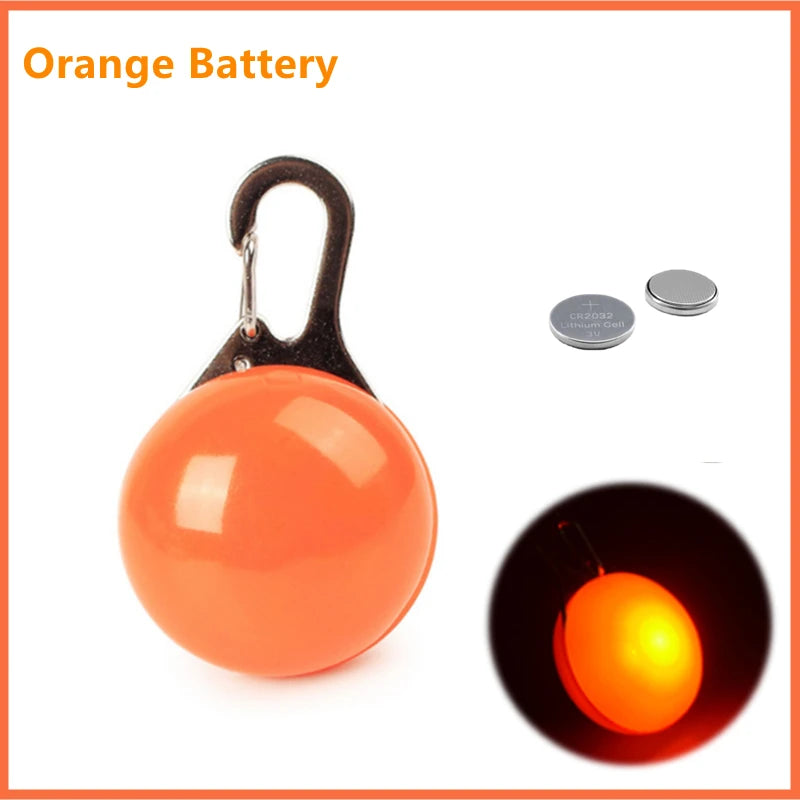 LED Glowing Pendant Flashlight Dog Cat Collar Pet Leads Glow  Accessories  Bright Necklace Luminous Collar  Night Safety Decor Beauty World Shop