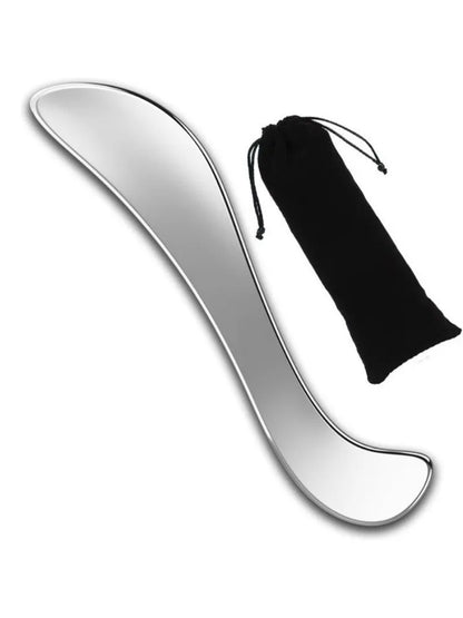 Stainless Steel Muscle Scraper, Gua Sha Tool for Myofascial Release & Recovery, Deep Tissue Massager for Back Neck Legs Beauty World Shop
