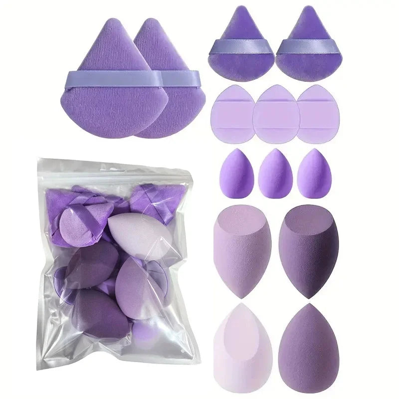 4/14Pcs Makeup Sponge Cosmetic Blender Beauty Egg Foundation Sponges Puff  Powder Puffs Make Up Accessories Women Makeup Tools Beauty World Shop