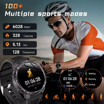 2026 New T-Rex3 Pro 1100mAh Battery Smart Watch GPS path 5ATM Waterproof Sports Run tracker Outdoors Compass Military Smartwatch Beauty World Shop