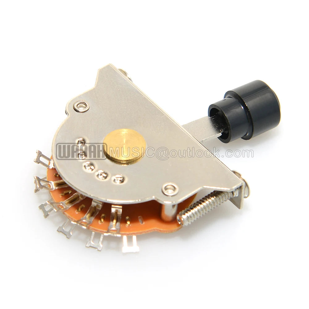 Electric Guitar Switch 3 way 4 way 5 Way Metal Plastic 1pcs Tips Switch with Screws Electric Guitar Accessories Beauty World Shop