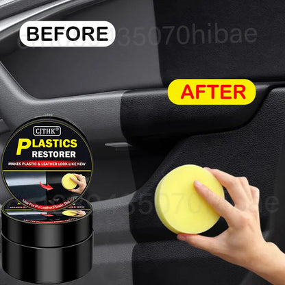 Car Plastic Restorer Back To Black Gloss Car Cleaning Products Plastic Leather Restore Auto Polish And Repair Coating Renovator Beauty World Shop