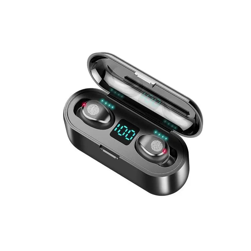 Tws F9 Wireless Esports Earphones, 5.1 Bluetooth Sports Music Earphones, Suitable For Xiaomi, Samsung, Huawei, Iphone, Oppo Beauty World Shop