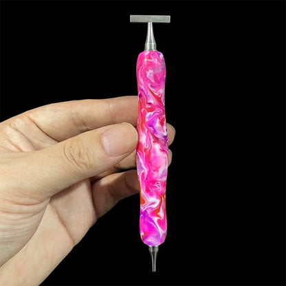 Colorful Diamond Drawing Thread Point Pen Embroidery Threaded Dot Drill Tool Multifunctional Metal Screw Thread Head Accessories Beauty World Shop