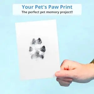 Paw Print Clean Touch Ink Pad, Dog Or Cat Pet Owner Keepsake, DIY Inkless Nose and Pawprint Impression Making Kit Beauty World Shop