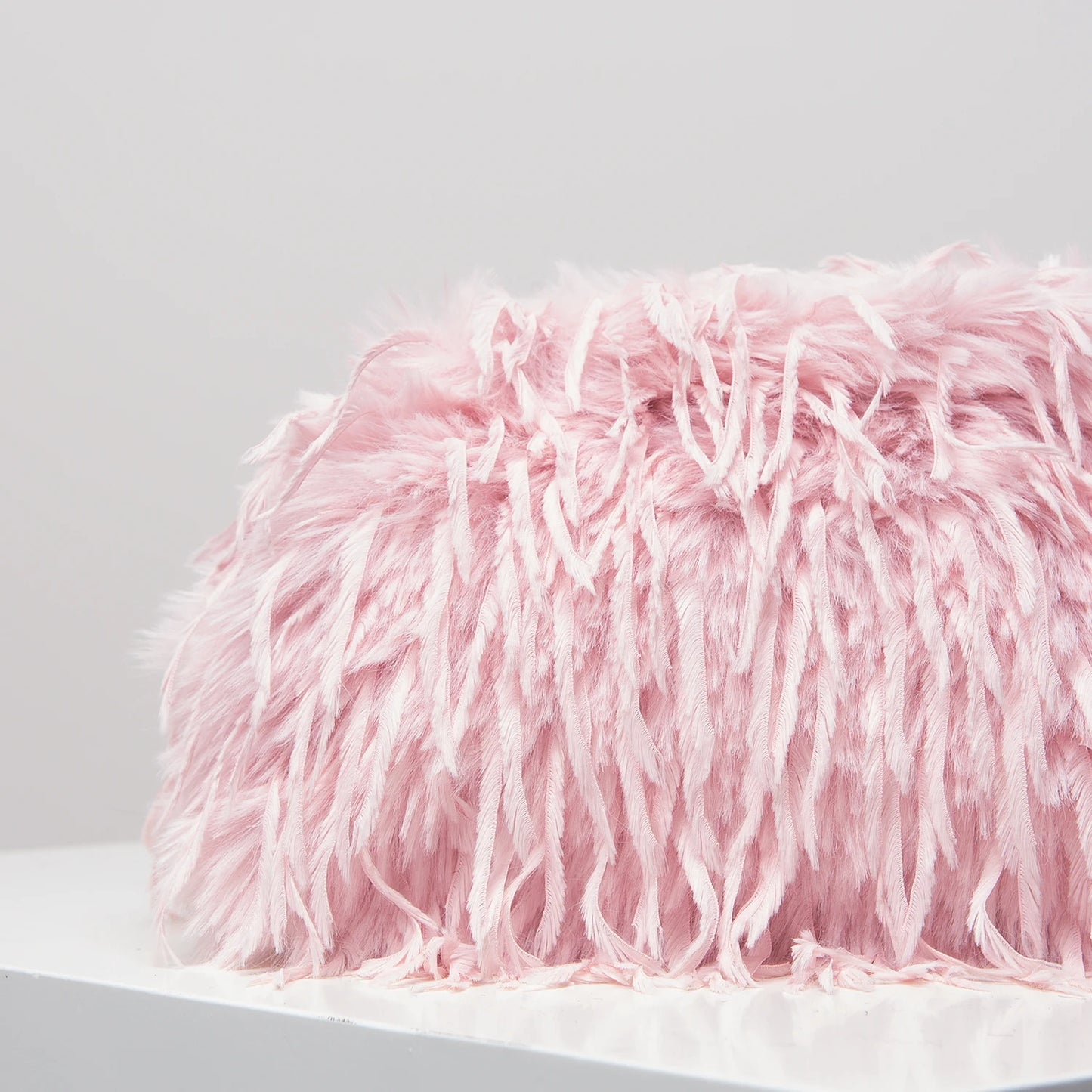 Dopamine-style clip bag, Y2K plush clutch bag, candy-colored women's purse, dinner dress clutch Beauty World Shop