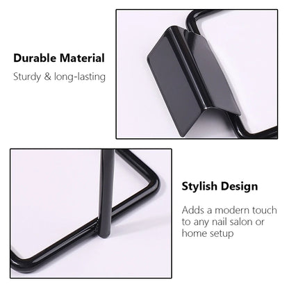 False Nail Art Color Card Display Stand Gel Polish Template Sample Stand for Nail Tips Showcase Beauty World Shop
