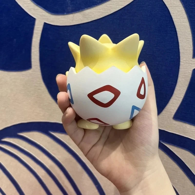 Kawaii Pokemon Happy Togepi Anime Figure Car Desktop Ornament Cute Model Doll Boys And Girls Toys Surprise Gift Collectible Beauty World Shop