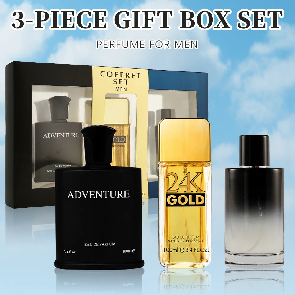 3.4 Oz Men's Eau De Toilette Spray, Long-Lasting Perfume, Calabria, Lemon, Pepper And Vetiver, Very Suitable For Dating, Daily L Beauty Fashion