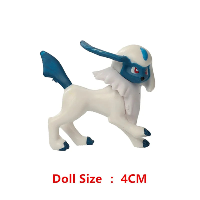 Pokemon Pokeball With Cartoons Movie Anime Figure Pikachu Charmander Eevee Squirtle Vulpix Quality Pet Action Model Toys Gifts Beauty World Shop