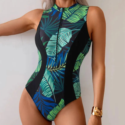 One Piece Large Swimsuits Closed Plus Size Swimwear Push Up Female Body Bathing Suits For Pool Beachwear Women's Swimming Suit Beauty World Shop